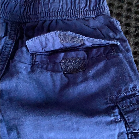 Crazy 8 Toddler Boy Navy Cargo Shorts - Picture 5 of 5